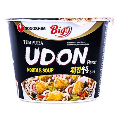 Nong Shim Big Bowl Tempura Udon Flavour Noodle Soup튀김우동큰사발
