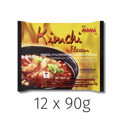 Mama Oriental Style Kimchi Flavour Noodles (Box of 12)