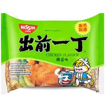 Nissin Chicken Flavour Noodles 出前一丁 雞蓉味湯麵