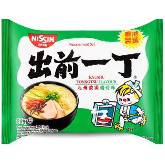Nissin Tonkotsu Flavour Noodles 出前一丁 九州濃湯豬骨味湯麵