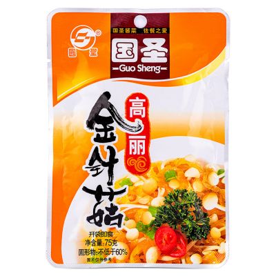 Guo Sheng Cabbage & Needle Mushroom 國聖 高麗金針菇