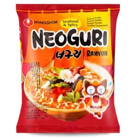 Nong Shim Neoguri Ramyun Noodle Soup (Seafood & Spicy) 너구리매운맛