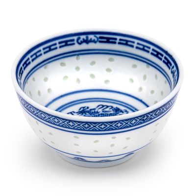 4.5' Blue Pattern Rice Bowl