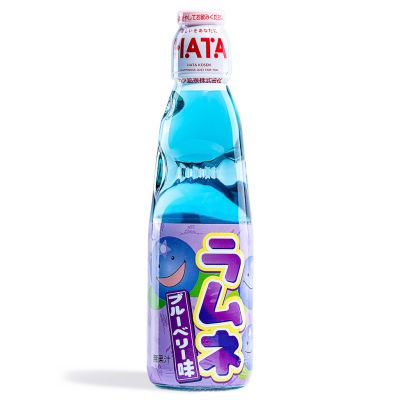 Hatakosen Blueberry Ramune Soda
