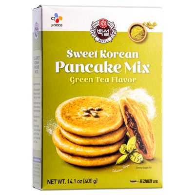 Beksul Sweet Korean Pancake Hotteok Mix (Green Tea Flavour)