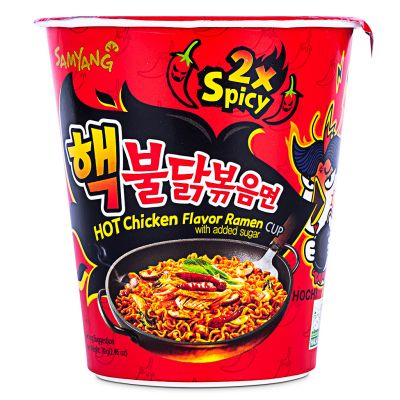 Samyang Hot Chicken Flavour Cup Ramen (2x Spicy)