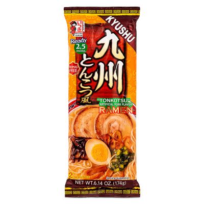 Itsuki Kyushu Tonkotsu Artificial Pork Flavour Ramen 九州とんこつ風