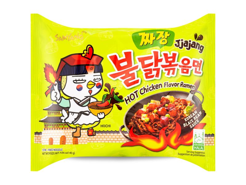 Click Here To Enlarge This Photo Of Samyang Jjajang Hot Chicken Flavour Ramen