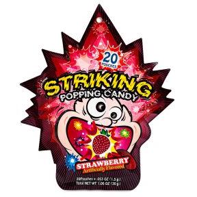 Striking Popping Candy (Strawberry) 索勁 草莓味爆炸糖