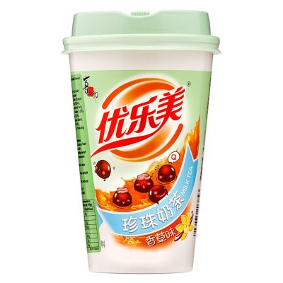 ST Instant Milk Tea Drink With Tapioca Pearl (Vanilla Flavour) 優樂美 珍珠奶茶 (香草味)