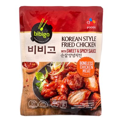 CJ Bibigo Korean Fried Chicken (Sweet & Spicy) 순살양념치킨