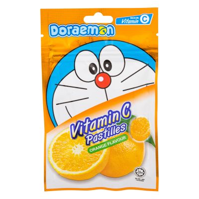 Big Foot Doraemon Vitamin C Pastilles (Orange Flavour)