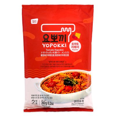 Yopokki Tomato Rapokki 蕃茄味炒年糕拉麵