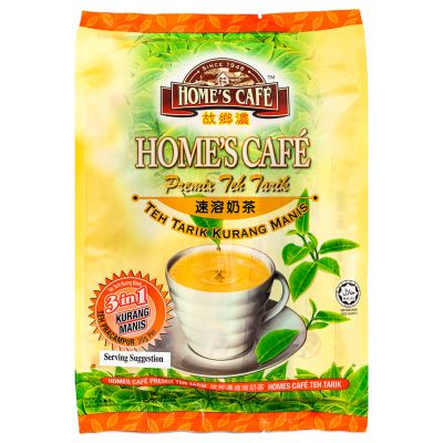 Home's Cafe Premix Teh Tarik (Milk Tea) 3 in 1 故鄉濃 3合1速溶奶茶