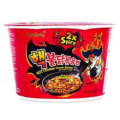 Samyang Hot Chicken Flavor Big Bowl Ramen (2x Spicy)
