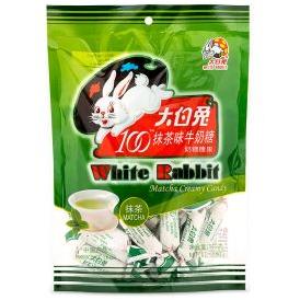 White Rabbit Matcha Creamy Candy 大白兔 抹茶味牛奶糖