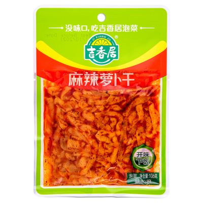 JXJ Spicy Dried Turnip (L) 吉香居 麻辣蘿蔔乾 (大)