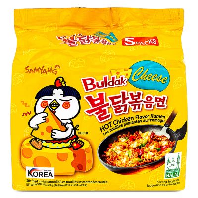 Samyang Hot Chicken Flavor Ramen Buldak Cheese Multipack