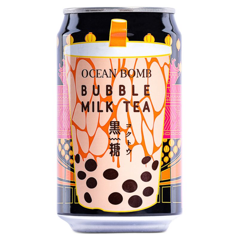 Ocean Bomb Brown Sugar Bubble Milk Tea (黑糖珍珠奶茶) Drinks