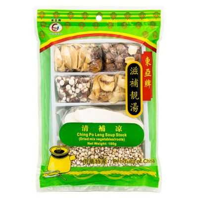 East Asia Brand Ching Po Leng Soup Stock (Dried Mix Vegetables/Root) 東亞牌 清補涼