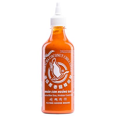 Flying Goose Sriracha Coconut Chilli Sauce 飛鵝商標 是拉差香甜辣椒醬 (椰香)