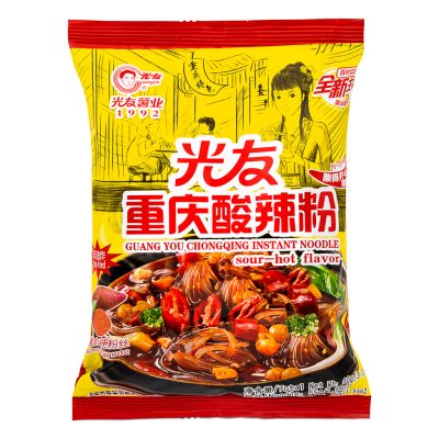 Guang You Chongqing Instant Noodle Sour Hot Flavour(光友 重庆酸辣粉）