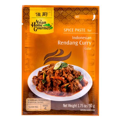 Asian Home Gourmet Spice Paste for Indonesian Rendang Curry - Gulai