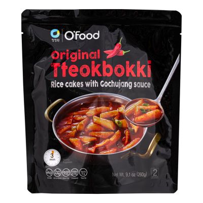 Chung Jung One O'Food Original Tteokbokki (Rice Cake With Gochujang Sauce)