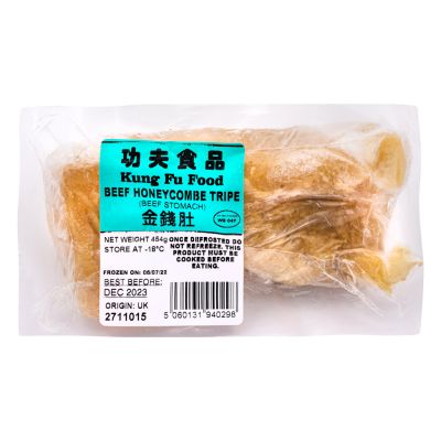 Kungfu Beef Honeycombe Tripe (Beef Stomach) 功夫 金錢肚