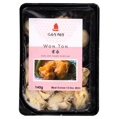 Sam Pan Won Ton (Pork And Prawn Dumpling)