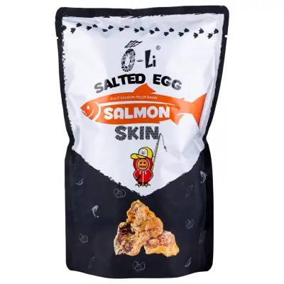 O-Li Salted Egg Salmon Skin - Original