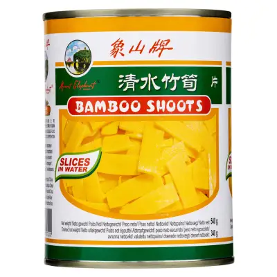 Mount Elephant Brand Bamboo Shoots Slices In Water