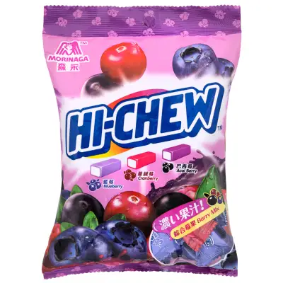 Morinaga Hi-Chew Berry Mix (Blueberry, Cranberry, Acai Berry)