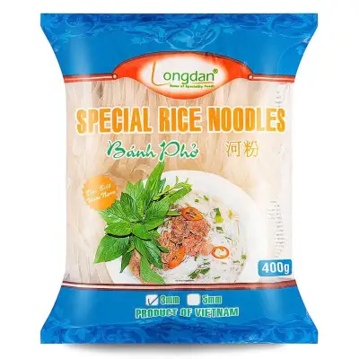 Longdan Special Rice Noodles 河粉 (3mm)