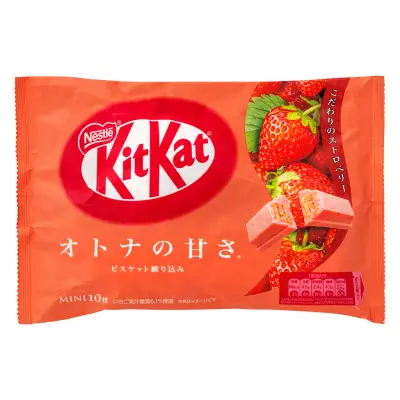 Nestle Kit Kat Mini (Strawberry)