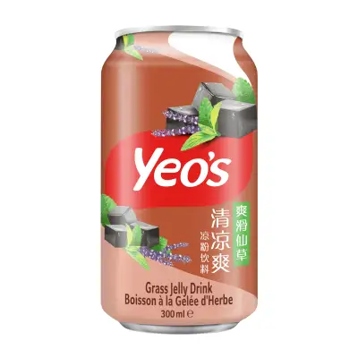 Yeo's Grass Jelly Drink 楊協成 清涼爽涼粉飲料