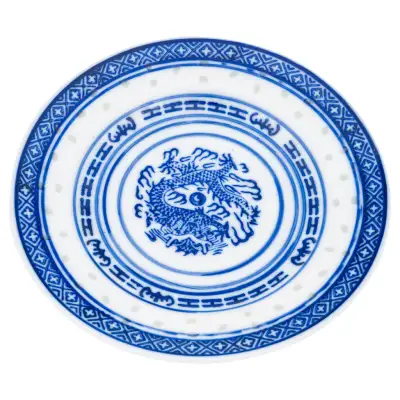 Blue Pattern 6' Plate