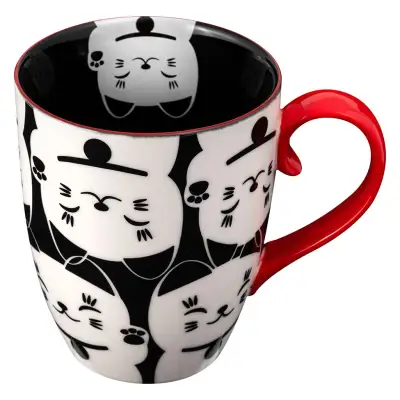Tokyo Design Studio Kawaii Lucky Cat Mug (White)