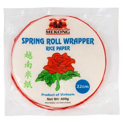 Mekong Vietnamese Spring Roll Wrapper Rice Paper (22cm)