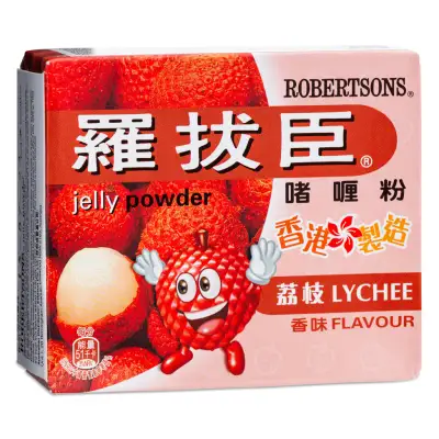 Robertsons Jelly Powder - Lychee Flavour  羅拔臣 啫喱粉 荔枝味