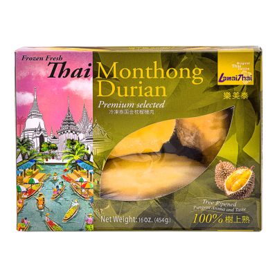 Lamai Thai Frozen Fresh Thai Monthong Durian 樂美泰 冷凍泰國金枕榴蓮肉