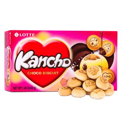 Lotte Kancho Choco Biscuits 朱古力夾心餅