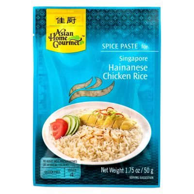 Asian Home Gourmet Spice Paste for Singapore Hainanese Chicken Rice