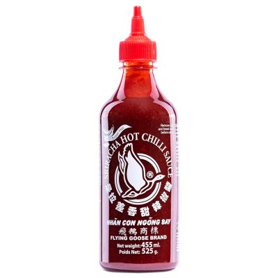 Flying Goose Sriracha Hot Chilli Sauce (Super Hot) 飛鵝商標 是拉差香甜辣椒醬 (超辣)